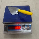 Carbon Steel Bricklaying Knife With Yellow Plastic Handle | Hengtian