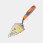 Orange Plastic Handle Pointed Bricklaying Knife | Hengtian