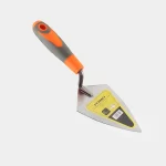 Orange Plastic Handle Pointed Bricklaying Knife | Hengtian