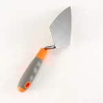 Orange Plastic Handle Pointed Bricklaying Knife | Hengtian