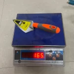 Orange Plastic Handle Pointed Bricklaying Knife | Hengtian