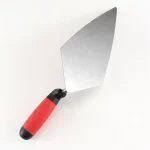 Red And Black Plastic Handle Pointed Bricklaying Knife | Hengtian