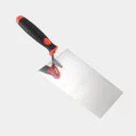 Red And Black Plastic Handle Square Head Bricklaying Knife | Hengtian