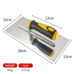 Trowel With Yellow And Black Plastic Handle | Hengtian