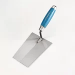 Sky Blue Wooden Handle Mirror Bricklaying Knife | Hengtian