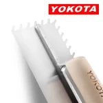 Yokota 27cm Wooden Handle Bar Serrated Trowel | Hengtian