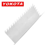 Yokota 27cm Wooden Handle Bar Serrated Trowel | Hengtian