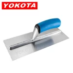 Yokota 28cm Blue Plastic Handle Tine Trowel | Hengtian