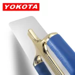 Yokota Blue Plastic Handle 20cm Gold Taped Trowel | Hengtian