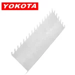 Yokota Blue Plastic Handle Bar Serrated Trowel | Hengtian