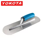 Yokota Blue Plastic Handle Double Round Head Trowel | Hengtian