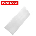 Yokota Blue Plastic Handle Square Tooth Trowel | Hengtian