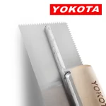 Yokota High Quality High Flatness Wooden Handle Carbon Steel Trowel | Hengtian