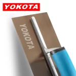 Yokota Trowel With Blue Plastic Handle And Gold Plate Steel | Hengtian