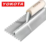 Yokota Wooden Handle U-shaped Serrated Trowel | Hengtian