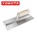 Yokota Wooden Handle Square Tooth Trowel | Hengtian