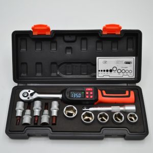 12Pcs 1/2-Inch Drive Digital Torque Wrench Set ±2% Accuracywith Buzzer and LED Flash
