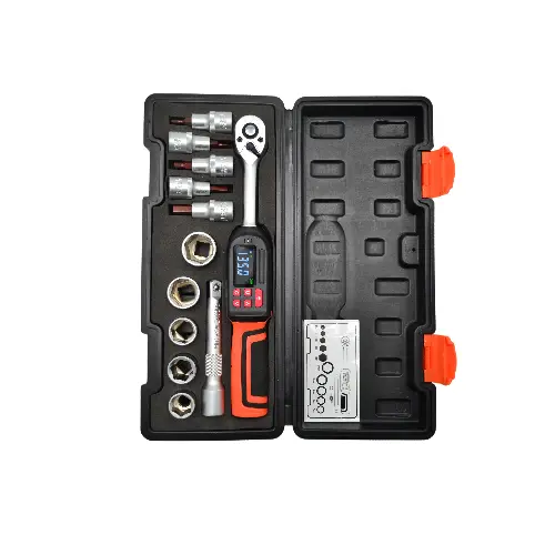 12Pcs 1/2-Inch Drive Digital Torque Wrench Set  ±2% Accuracywith Buzzer and LED Flash