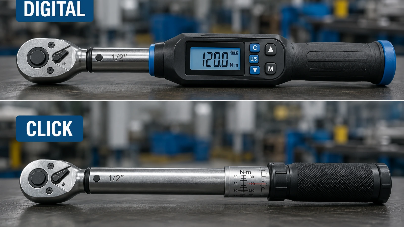 Digital vs Click Torque Wrench: Which Control Method Fits Repetitive Assembly?