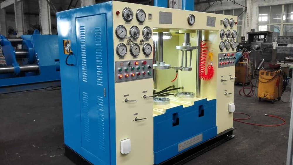 YFB-LY-2-100&300 Vertical Two Station Valve Test Stand