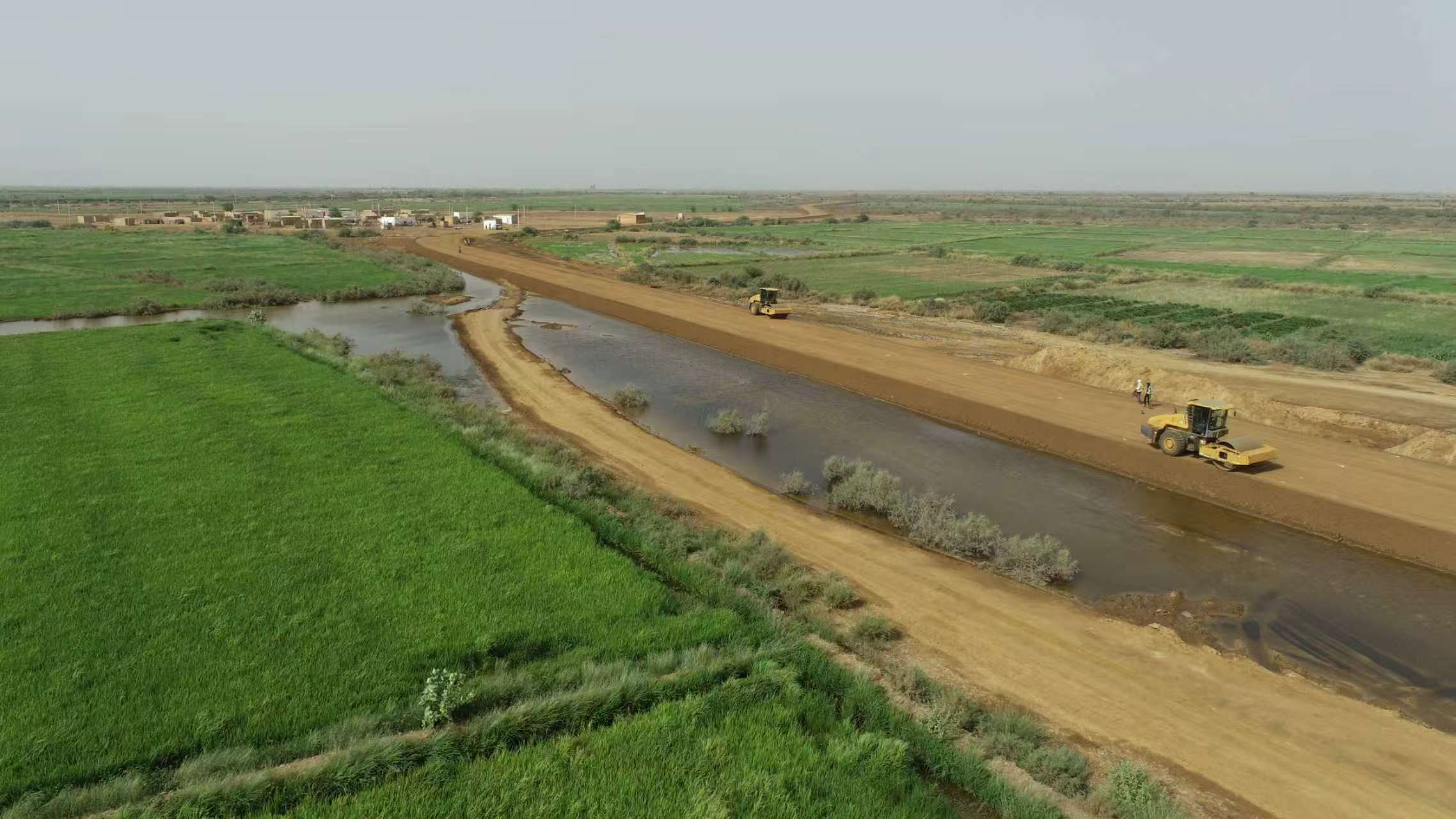 Senegal 121 km Rice Road Modernized Earth Road Project