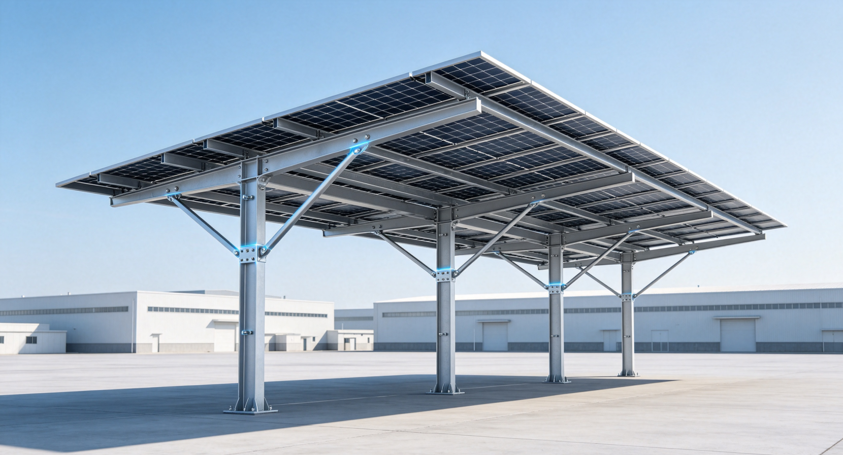 PV Carport Support System｜Zhongtang Group One-stop Customized PV Carport Solutions