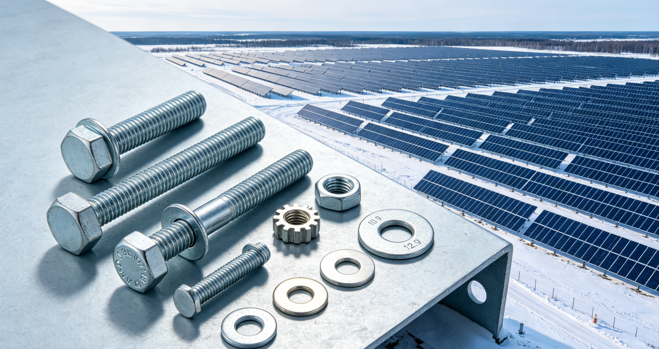 Bulk Procurement Guide for PV Fasteners & Summary of Selection Parameters of High-Strength Bolts for Russian Power Stations
