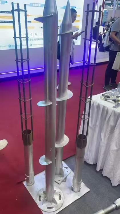 High-performance Complete Solar Ground Screw Systems Grab Spotlight – Handan Zhongtang Group New Energy Debuts at SNEC Shanghai PV Exhibition