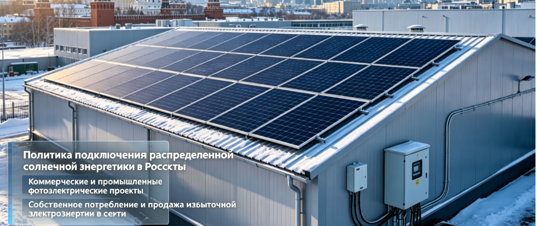 Analysis of Russia’s Distributed PV Grid-Connection Policies and the Advantages of Commercial & Industrial PV Project Implementation
