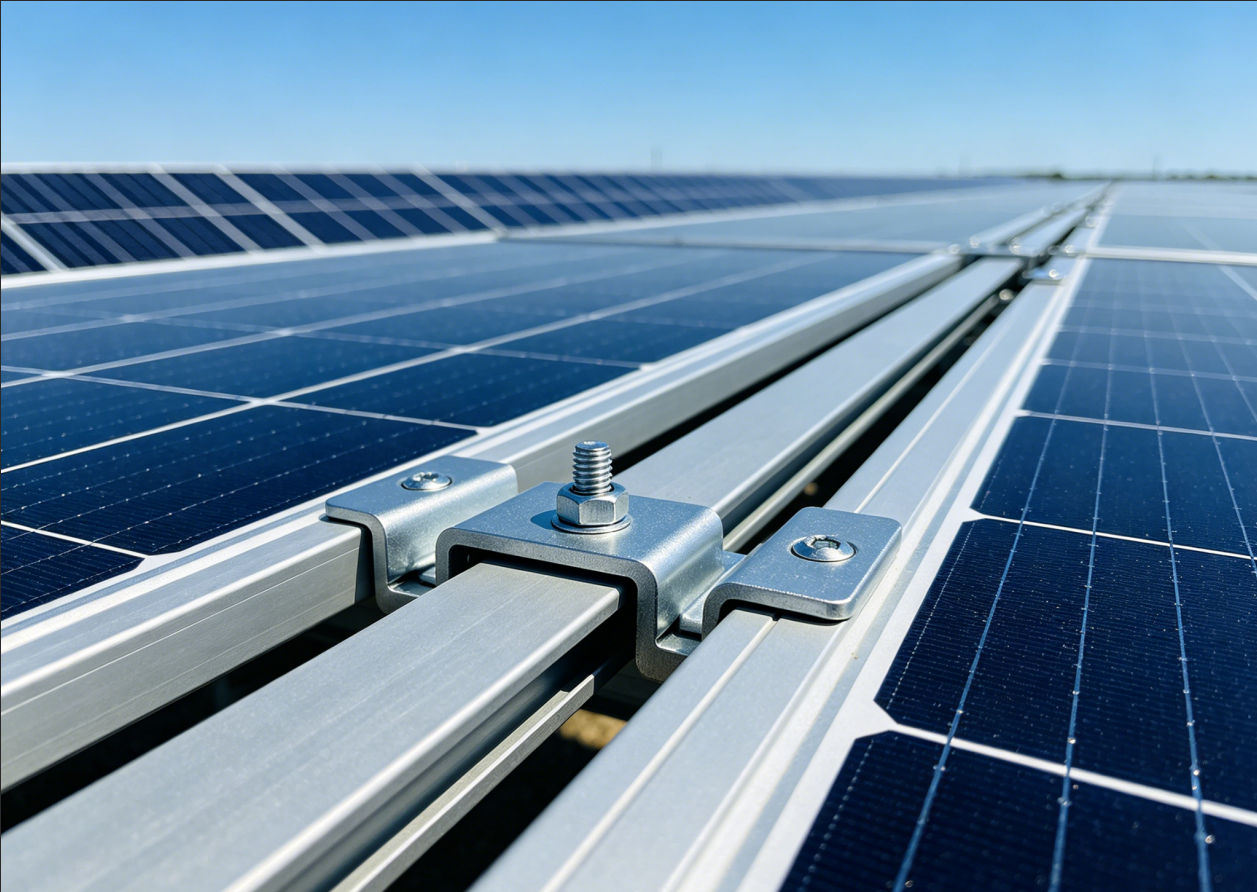 PV Clamp Procurement Guide: Zhongtang Group Explains the Selection Parameters of Mid Clamps and End Clamps