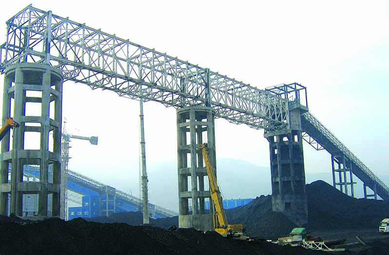 Reversible Mobile Trestle of Shanxi Yamei Daning Coal Mine