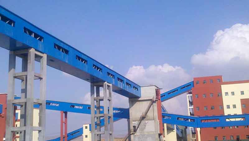 Steel Truss Trestle of Ningxia Qinghua Group Coal Chemical Company
