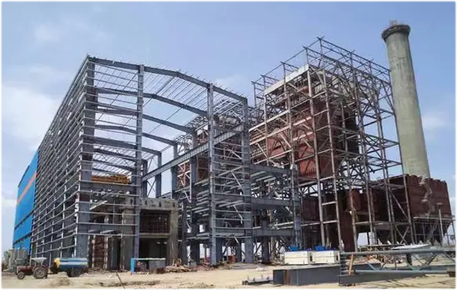 TG Building of IND-BARATH Power Plant