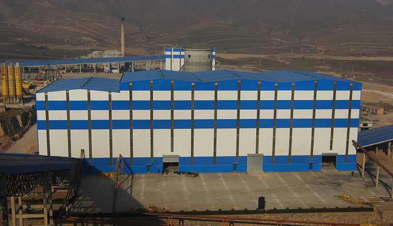 The main workshop of Tashan 15-million-ton coal preparation plant of Datong Bureau