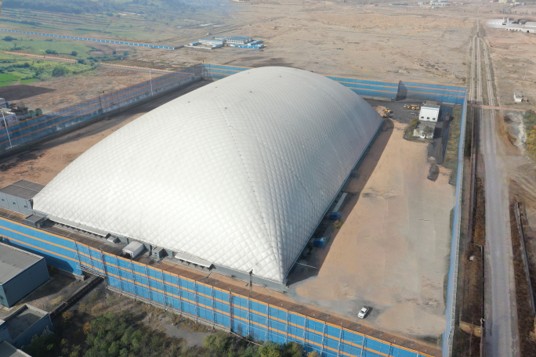 Shanxi Aluminum Ore Yard Enclosure Project